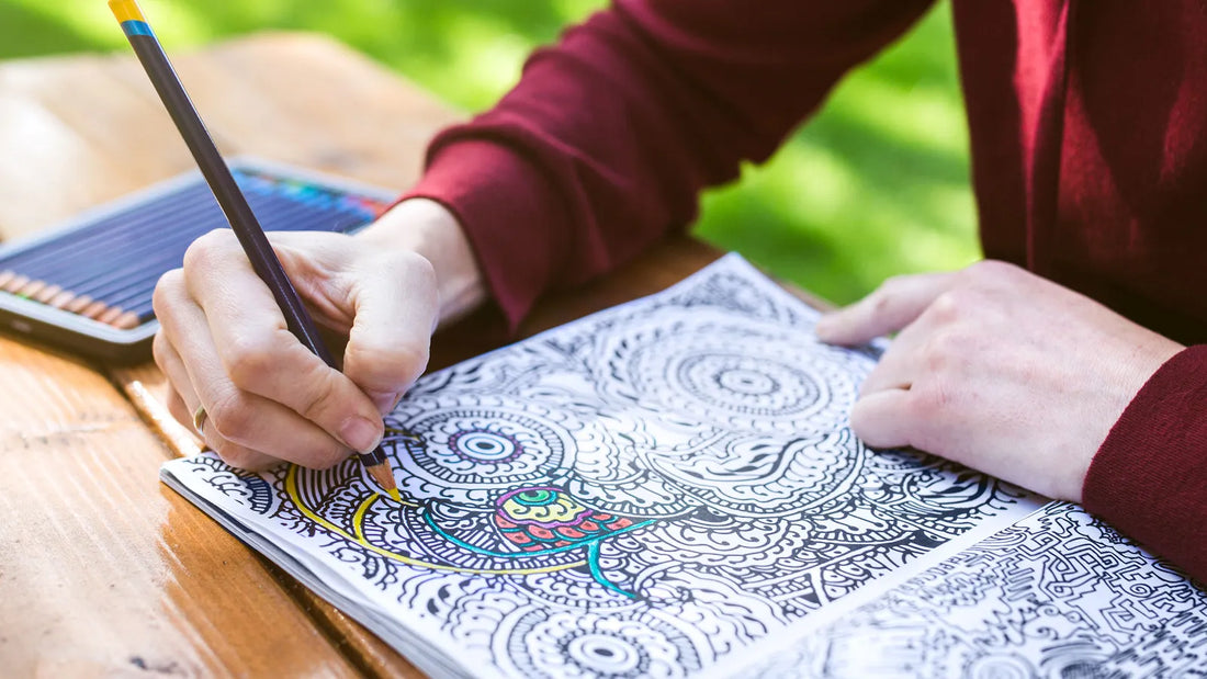 Self-care Activity: The Therapeutic Benefits of Adult Coloring Books