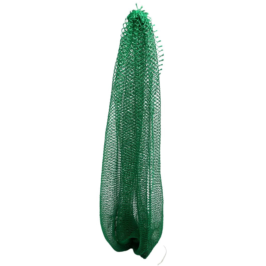 green African Exfoliating Sponge in hanging Postion